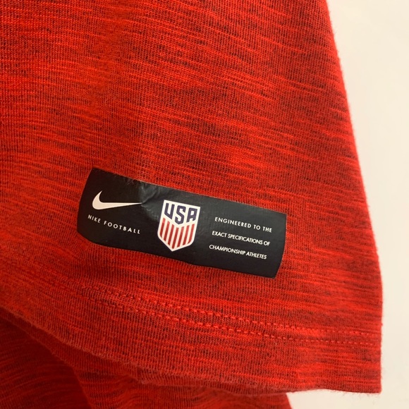 Nike Dri-fit USA Short Sleeved Shirt Men’s S 09B - Picture 5 of 8